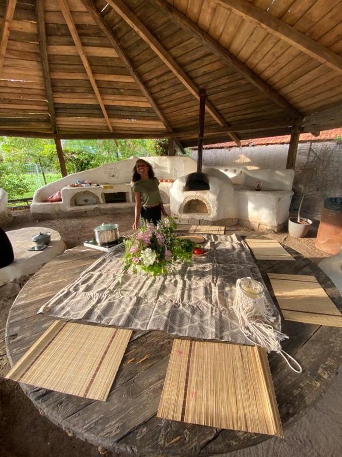 Hotel Nisi Glamping Paralía Rachon Exterior foto