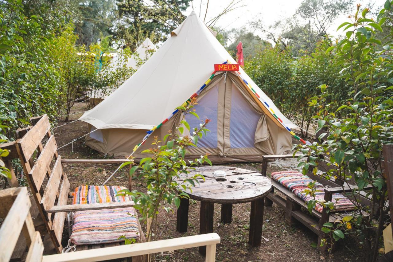 Hotel Nisi Glamping Paralía Rachon Zimmer foto