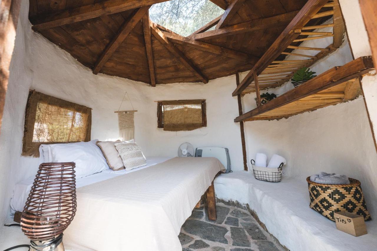 Hotel Nisi Glamping Paralía Rachon Exterior foto