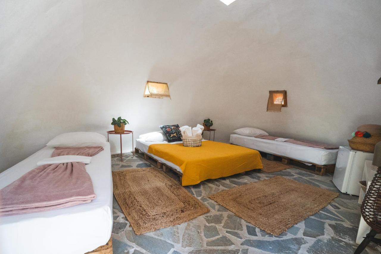 Hotel Nisi Glamping Paralía Rachon Exterior foto