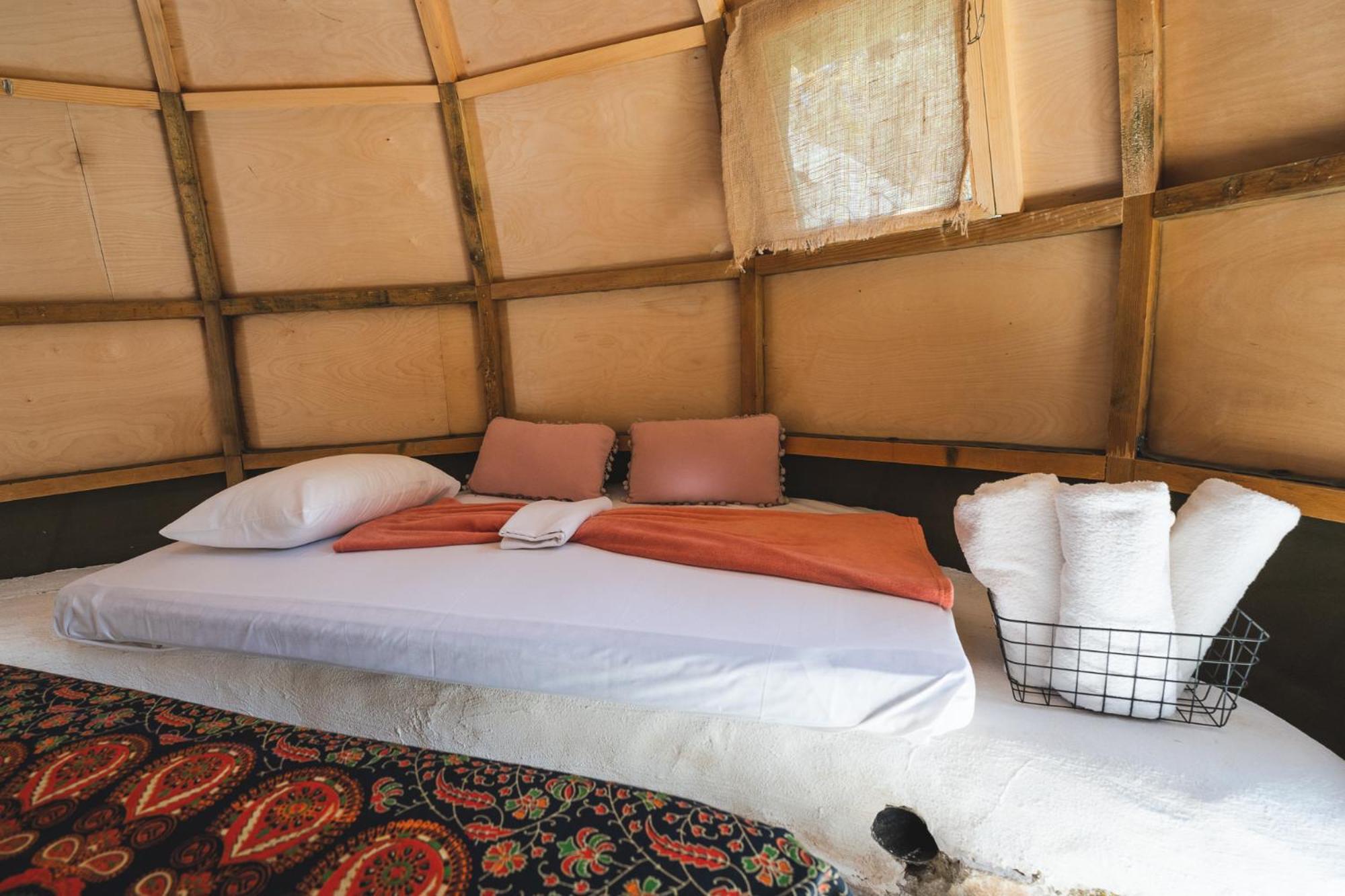 Hotel Nisi Glamping Paralía Rachon Zimmer foto