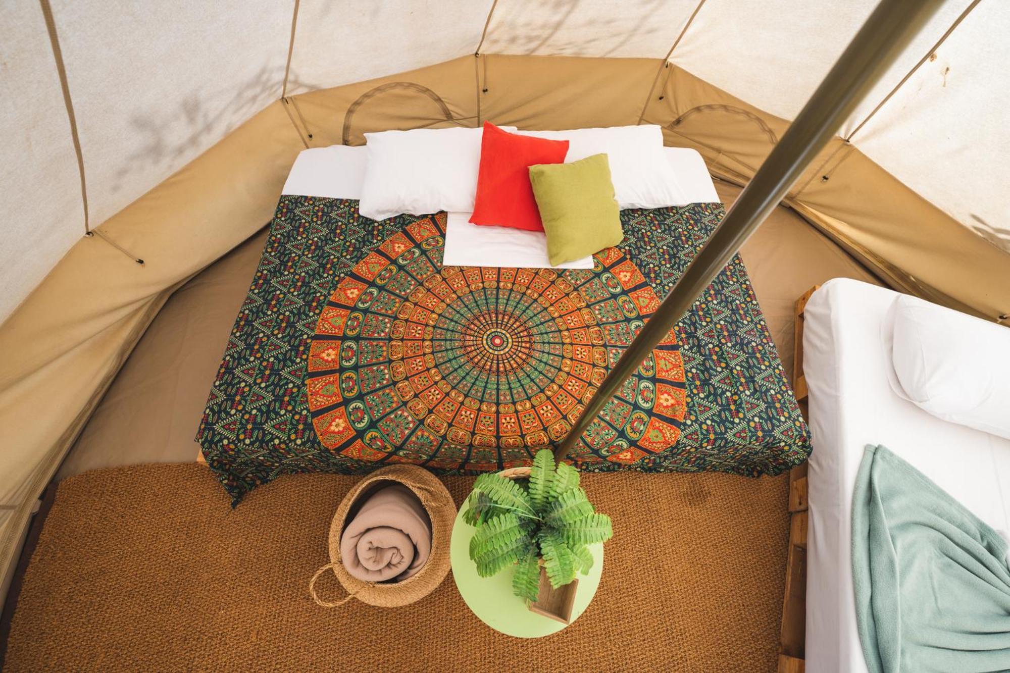 Hotel Nisi Glamping Paralía Rachon Zimmer foto