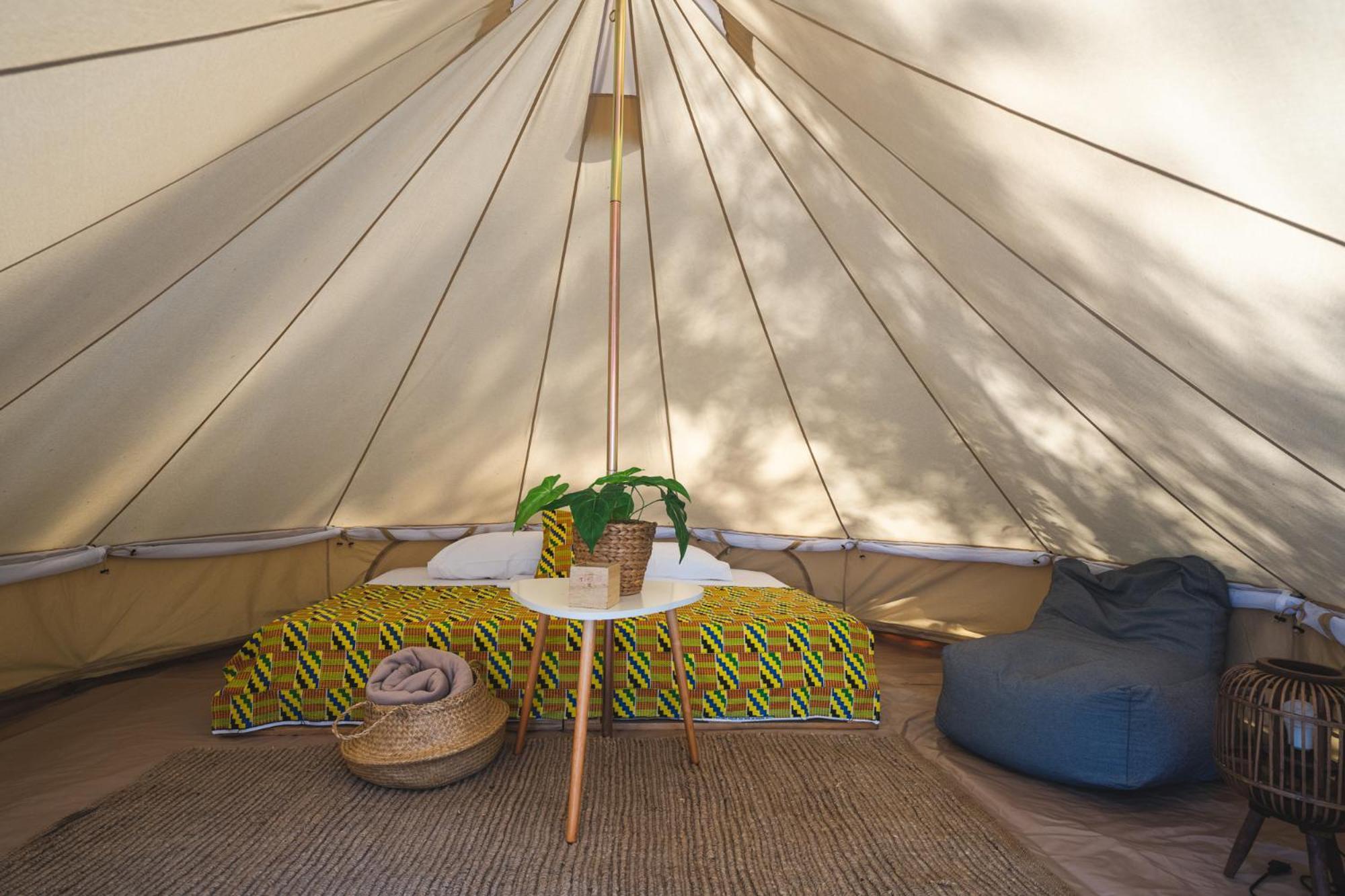 Hotel Nisi Glamping Paralía Rachon Zimmer foto