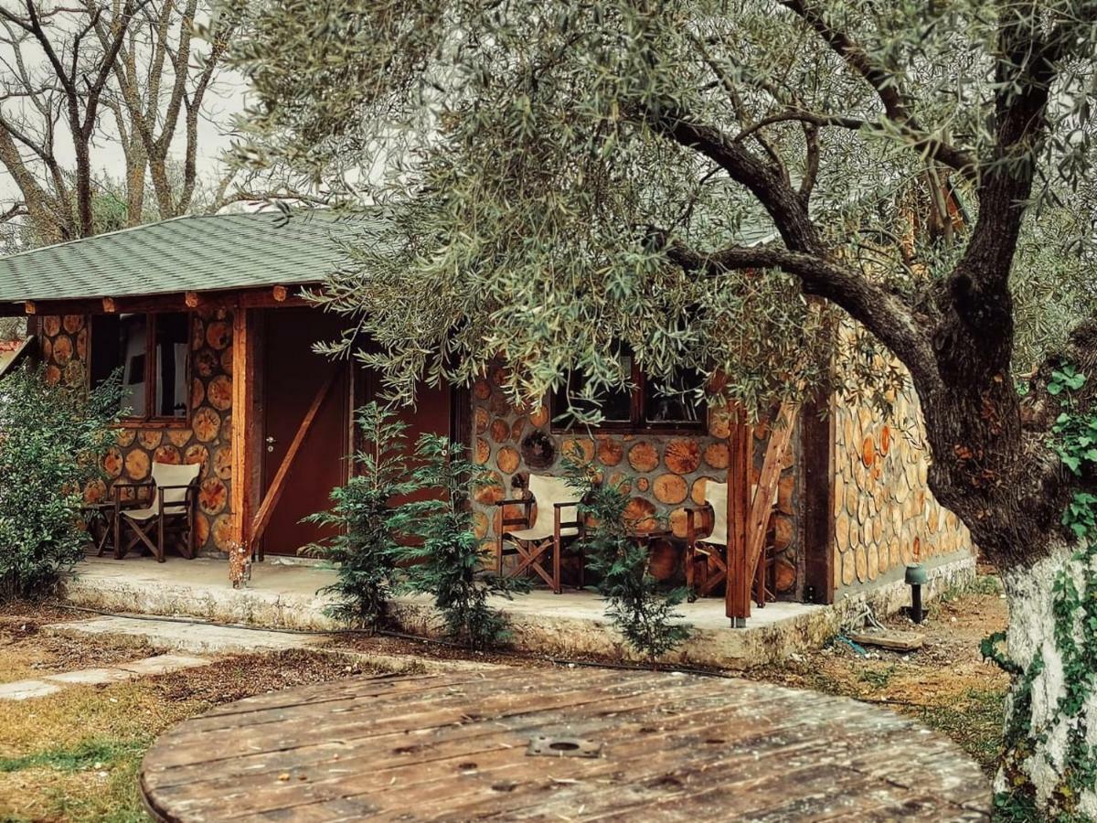 Hotel Nisi Glamping Paralía Rachon Exterior foto